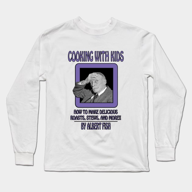 Cooking With Kids Long Sleeve T-Shirt by dflynndesigns